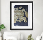 Gold Divided IV by Kent Youngstrom on GIANT ART - gold abstract abstract