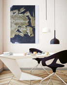 Gold Divided IV by Kent Youngstrom on GIANT ART - gold abstract abstract