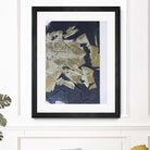 Gold Divided IV by Kent Youngstrom on GIANT ART - gold abstract abstract