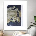 Gold Divided IV by Kent Youngstrom on GIANT ART - gold abstract abstract