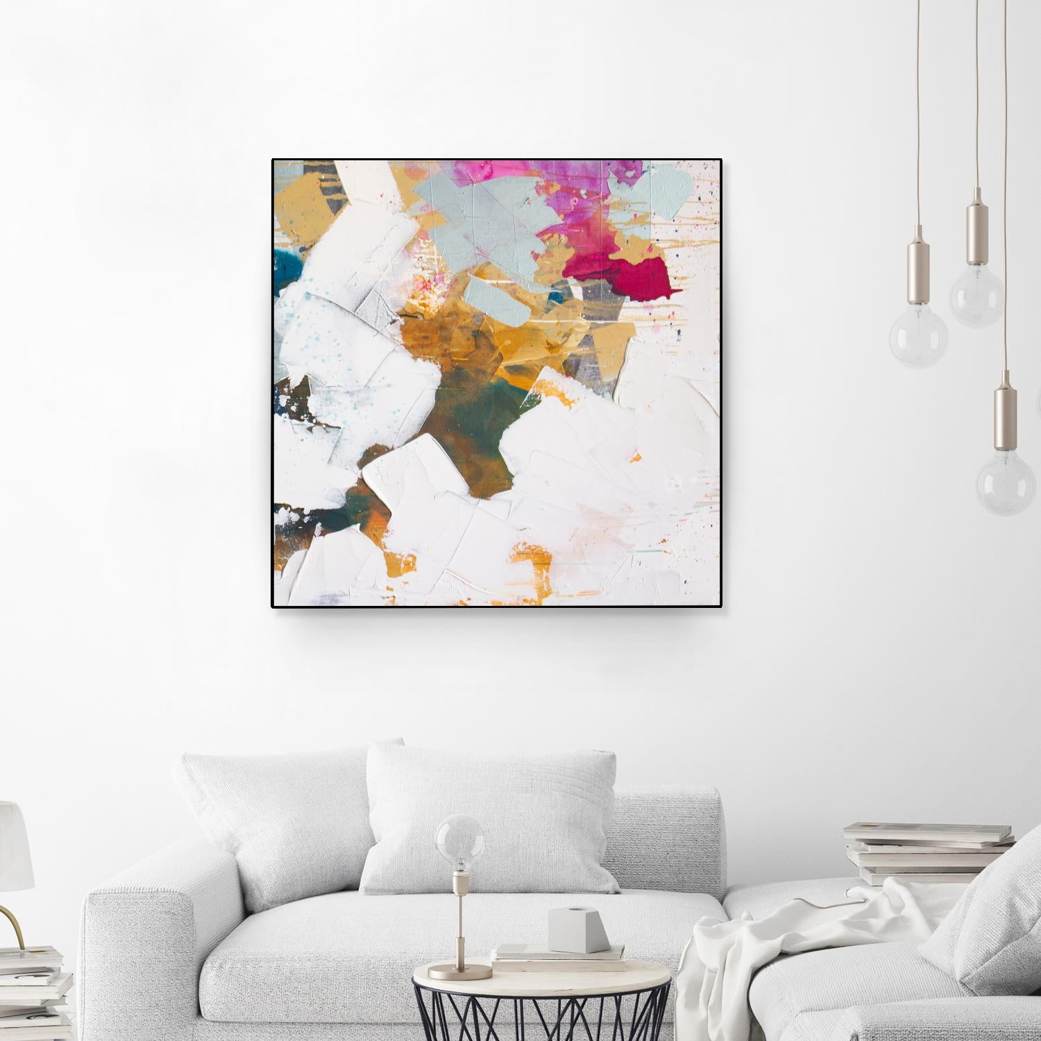 i see you diptych II by Kent Youngstrom on GIANT ART - gold abstract abstract