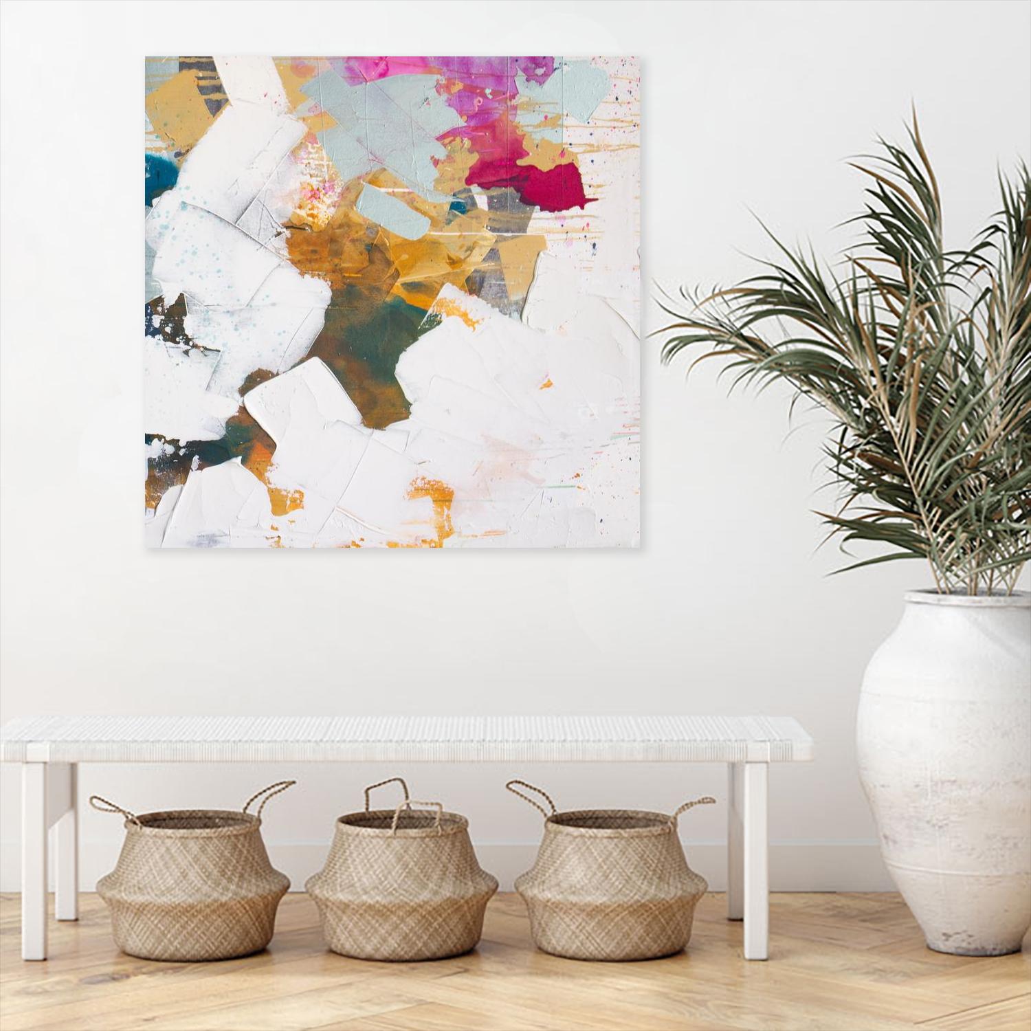 i see you diptych II by Kent Youngstrom on GIANT ART - gold abstract abstract