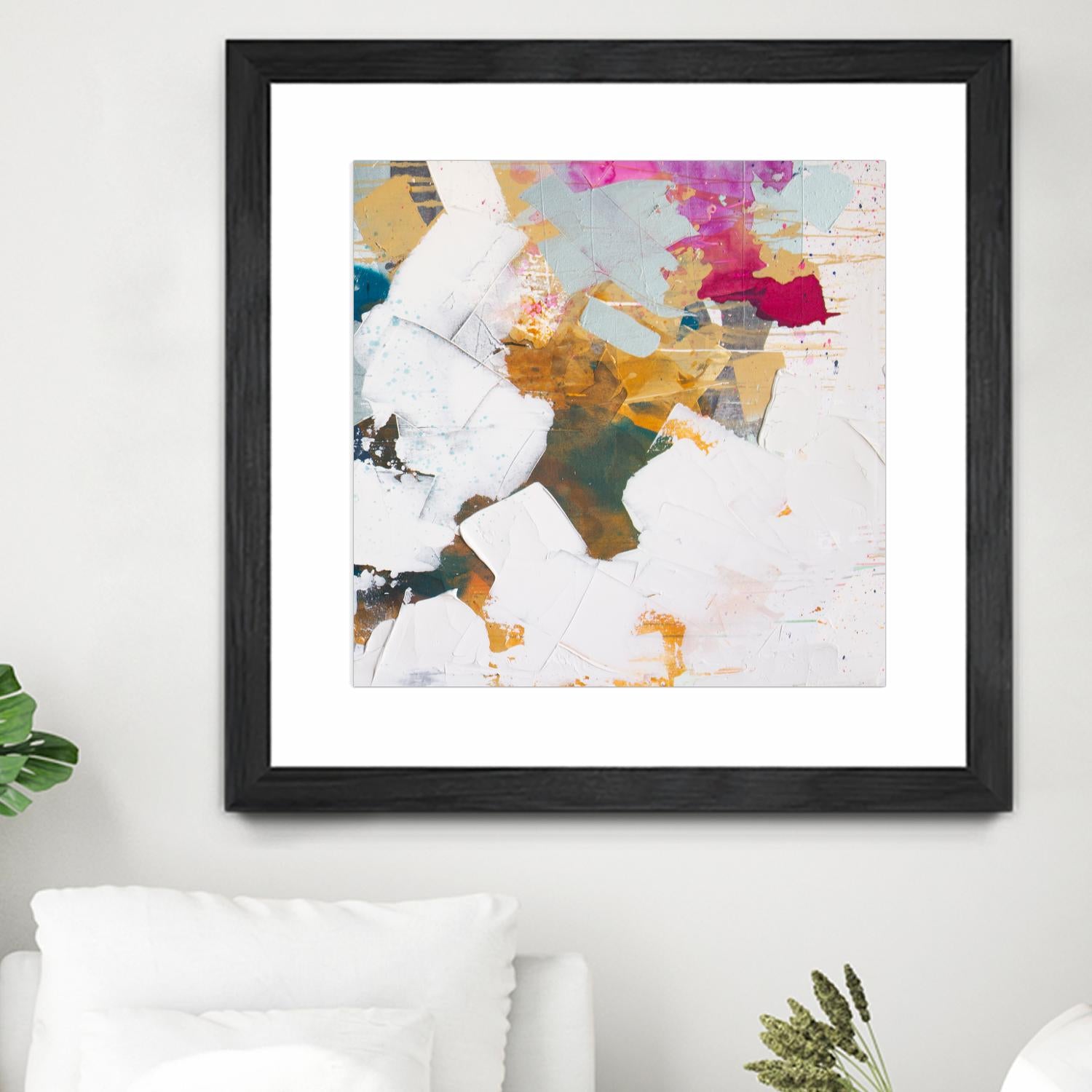 i see you diptych II by Kent Youngstrom on GIANT ART - gold abstract abstract