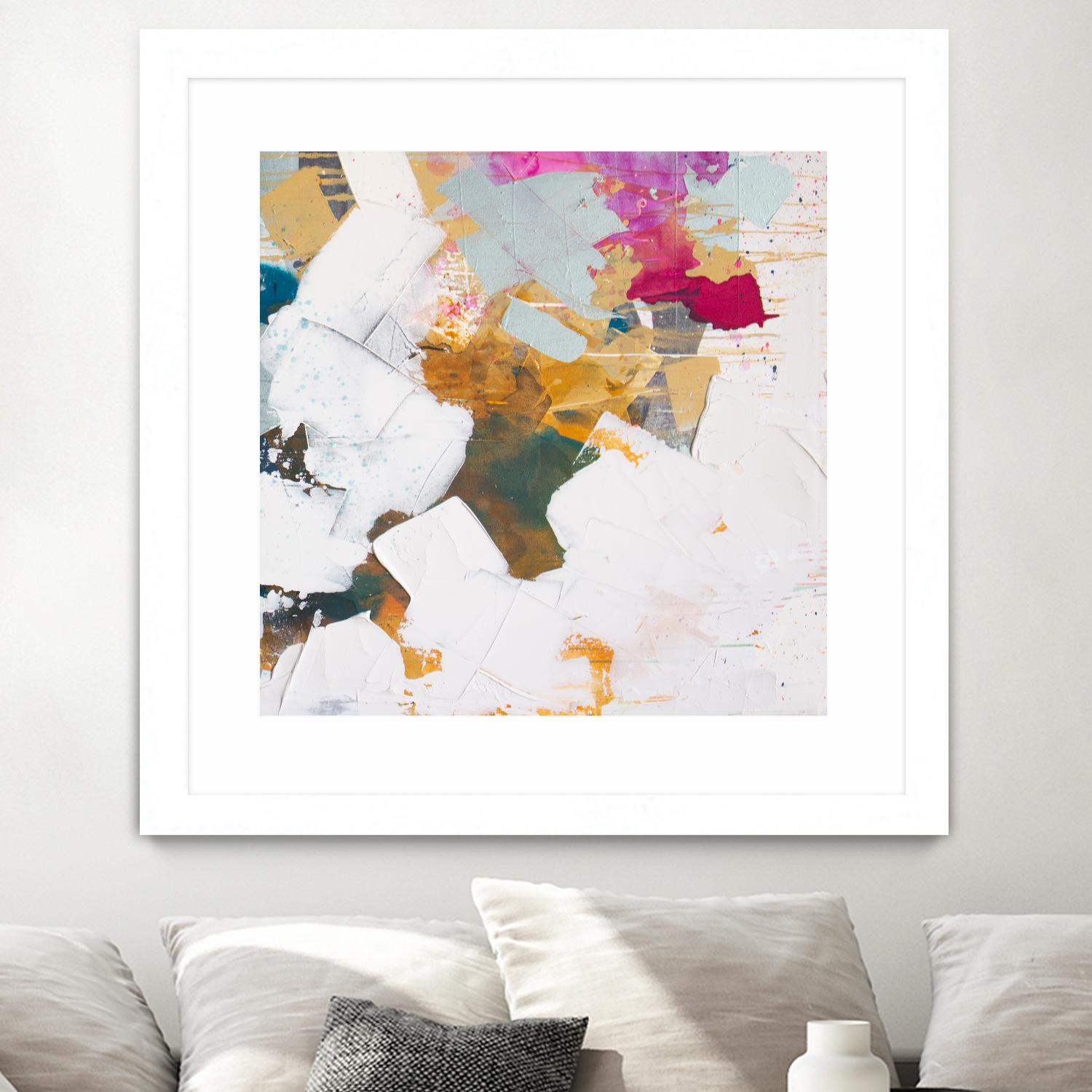 i see you diptych II by Kent Youngstrom on GIANT ART - gold abstract abstract