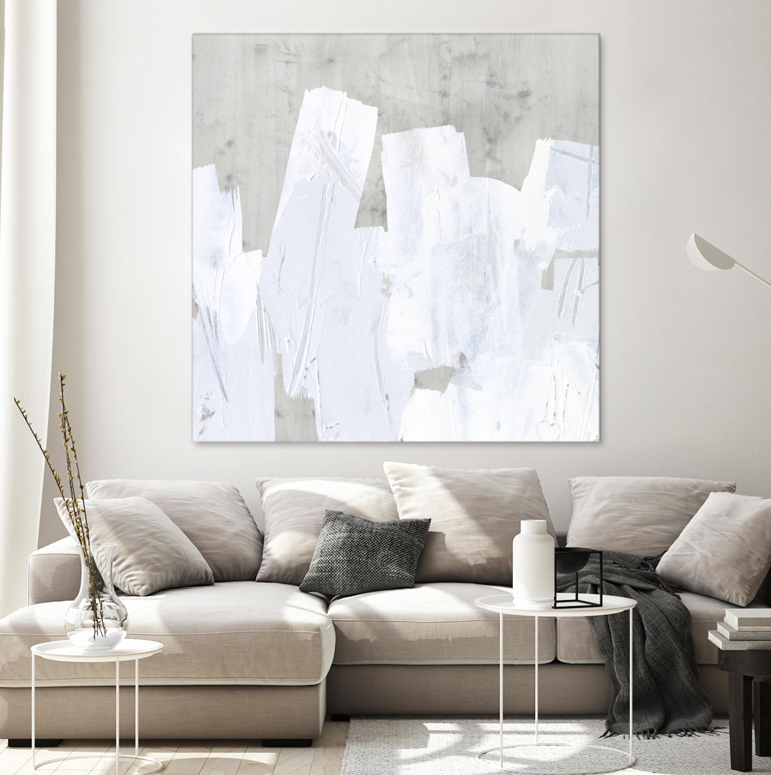 Ice Shield I by June Vess on GIANT ART - beige abstract abstract