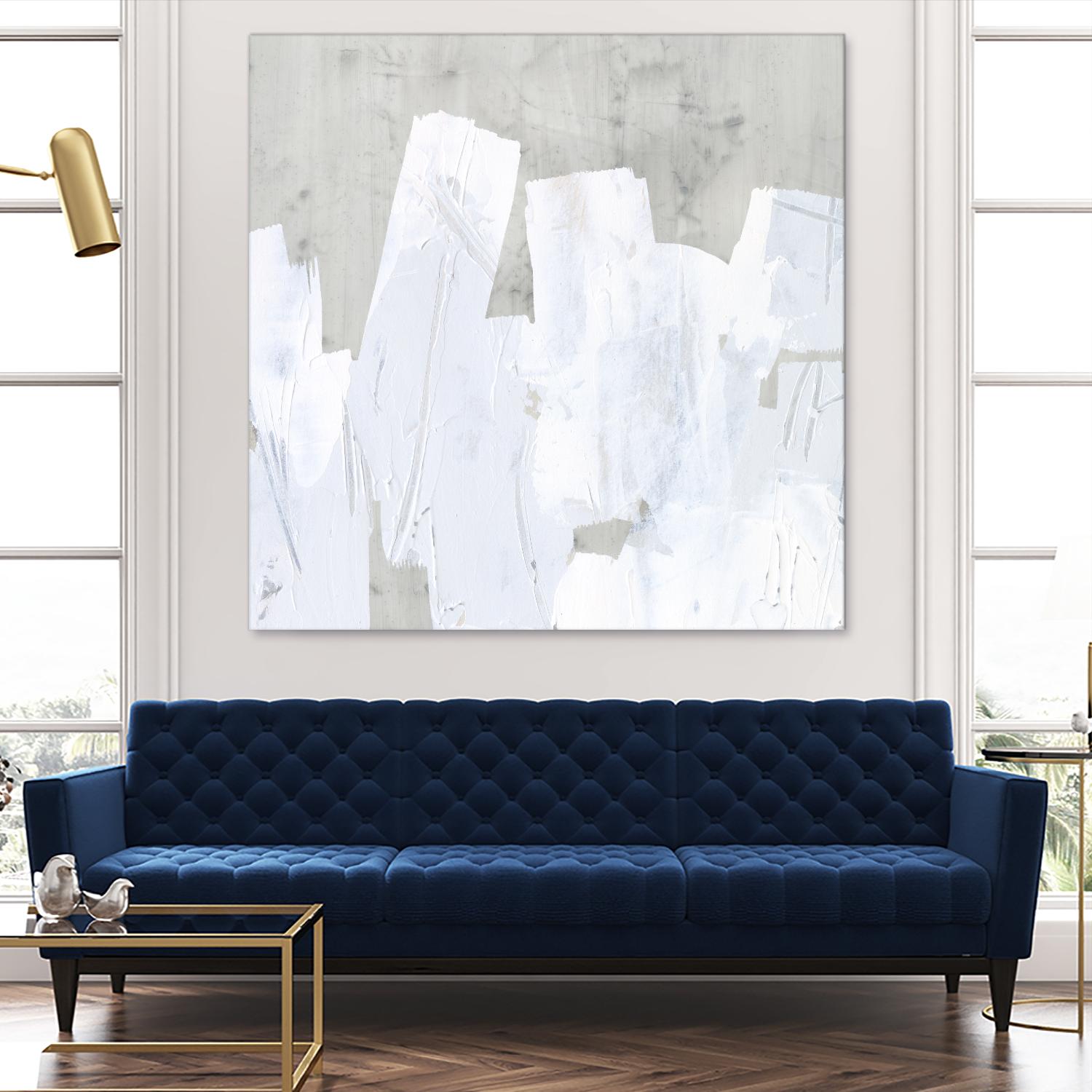 Ice Shield I by June Vess on GIANT ART - beige abstract abstract