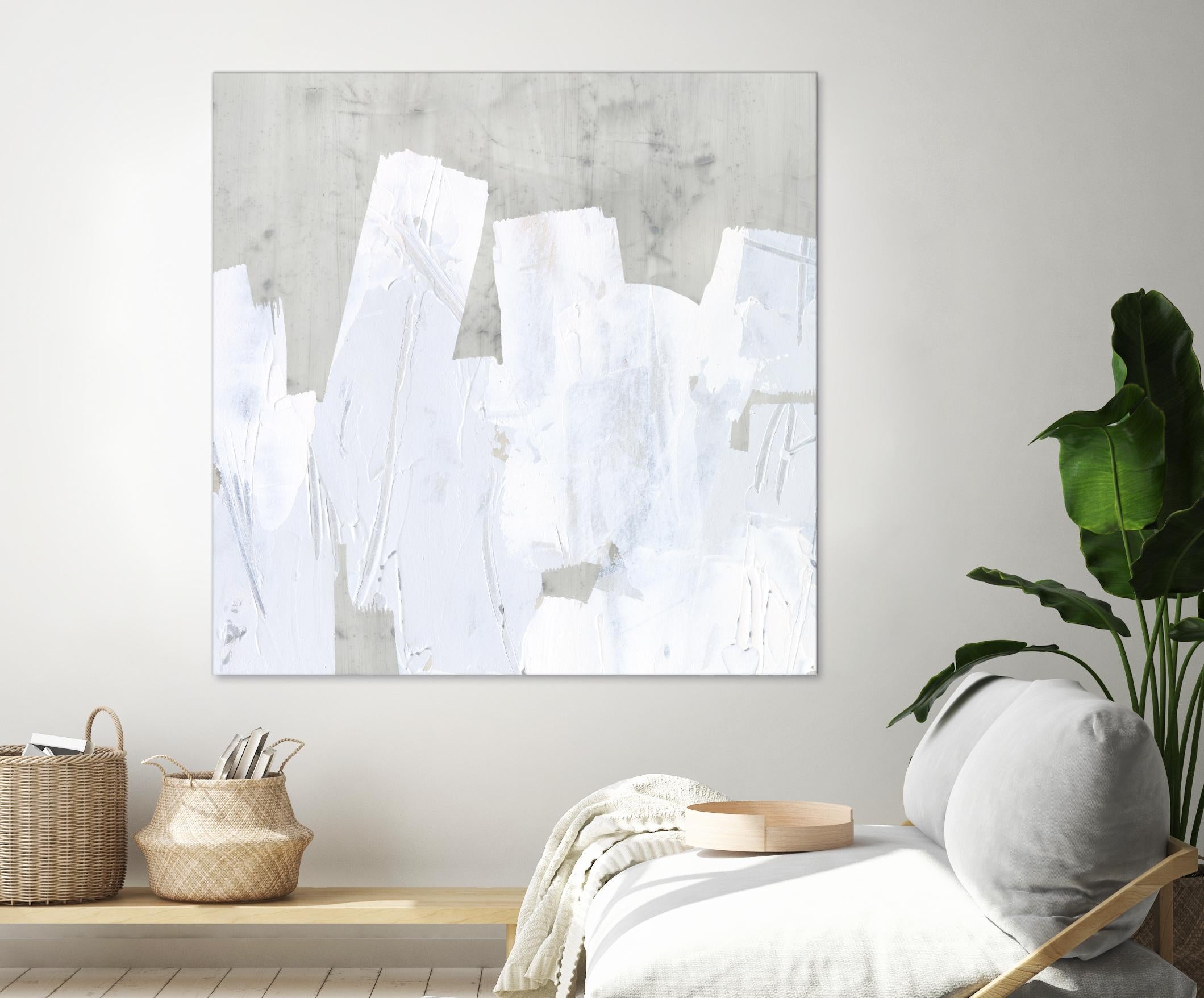 Ice Shield I by June Vess on GIANT ART - beige abstract abstract