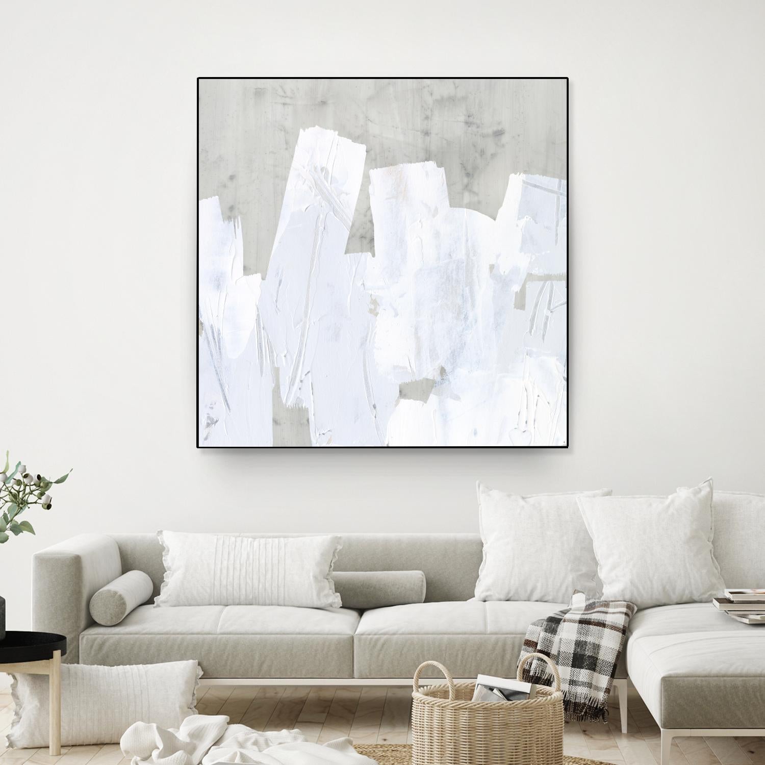 Ice Shield I by June Vess on GIANT ART - beige abstract abstract