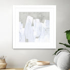 Ice Shield I by June Vess on GIANT ART - beige abstract abstract