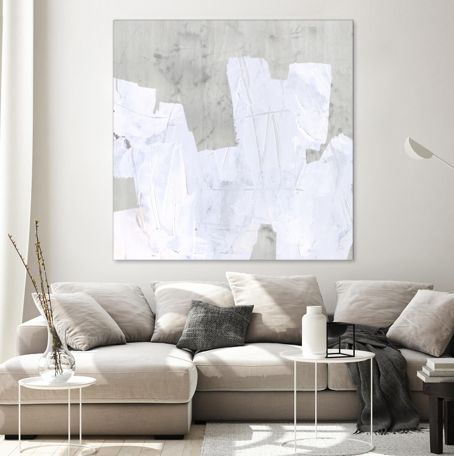 Ice Shield II by June Vess on GIANT ART - white abstract abstract