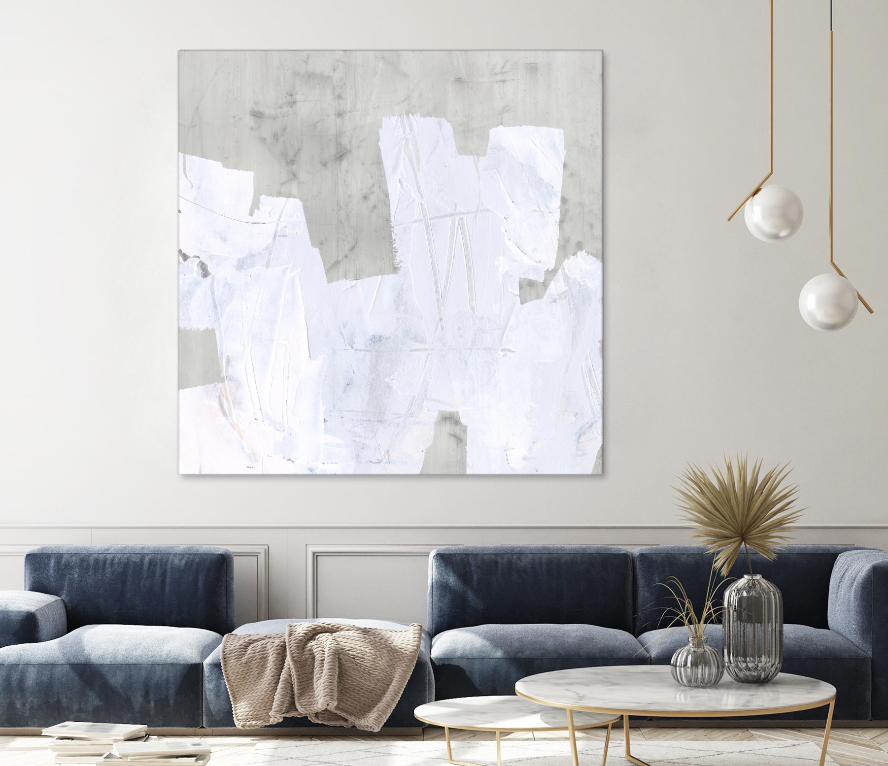 Ice Shield II by June Vess on GIANT ART - white abstract abstract