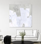 Ice Shield II by June Vess on GIANT ART - white abstract abstract