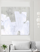 Ice Shield II by June Vess on GIANT ART - white abstract abstract