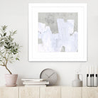 Ice Shield II by June Vess on GIANT ART - white abstract abstract