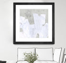 Ice Shield II by June Vess on GIANT ART - white abstract abstract