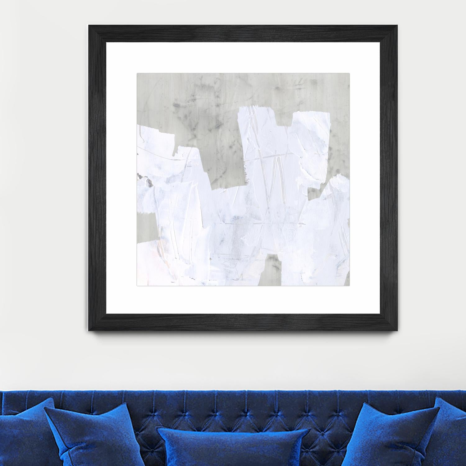 Ice Shield II by June Vess on GIANT ART - white abstract abstract