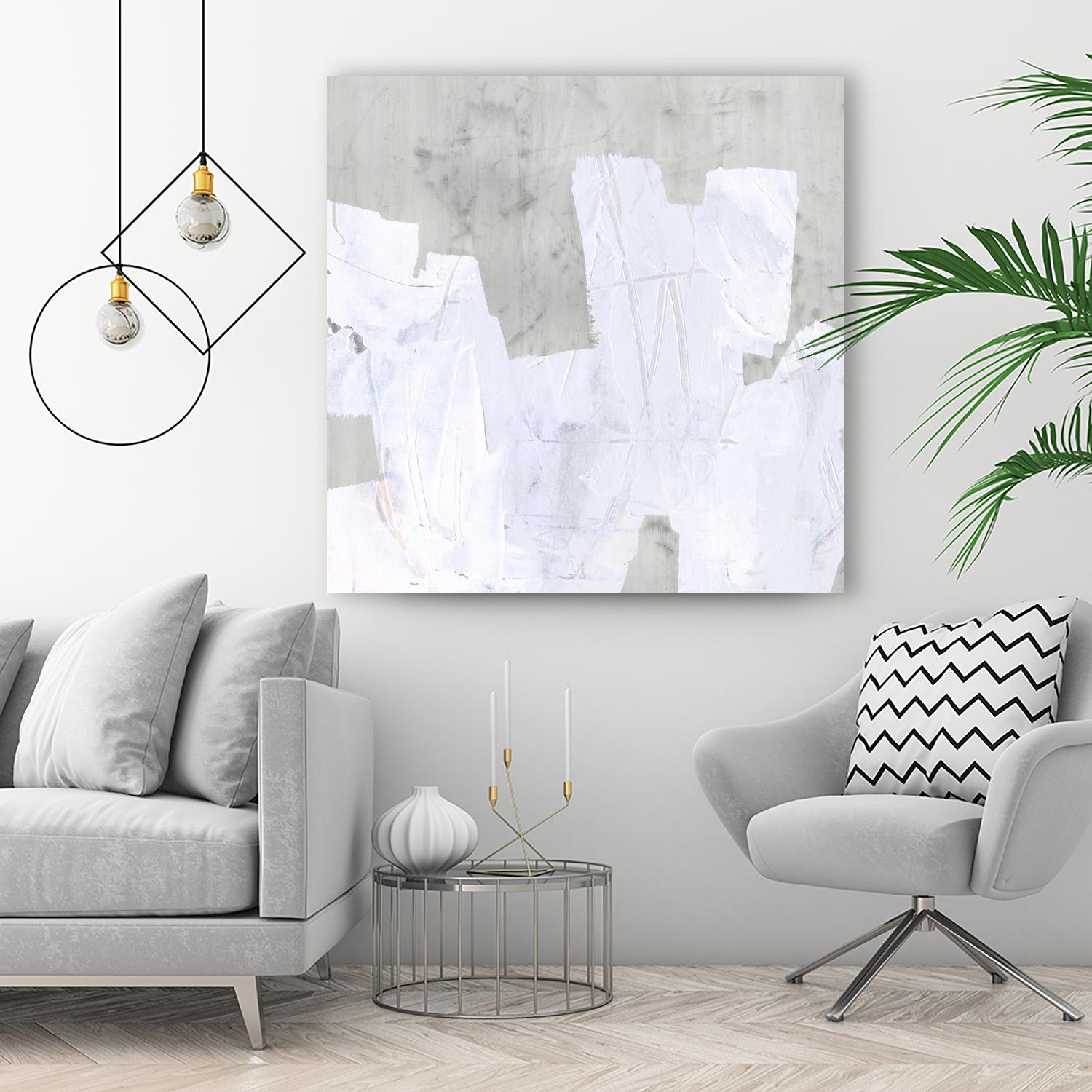 Ice Shield II by June Vess on GIANT ART - white abstract abstract