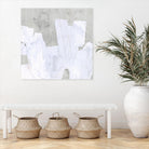 Ice Shield II by June Vess on GIANT ART - white abstract abstract