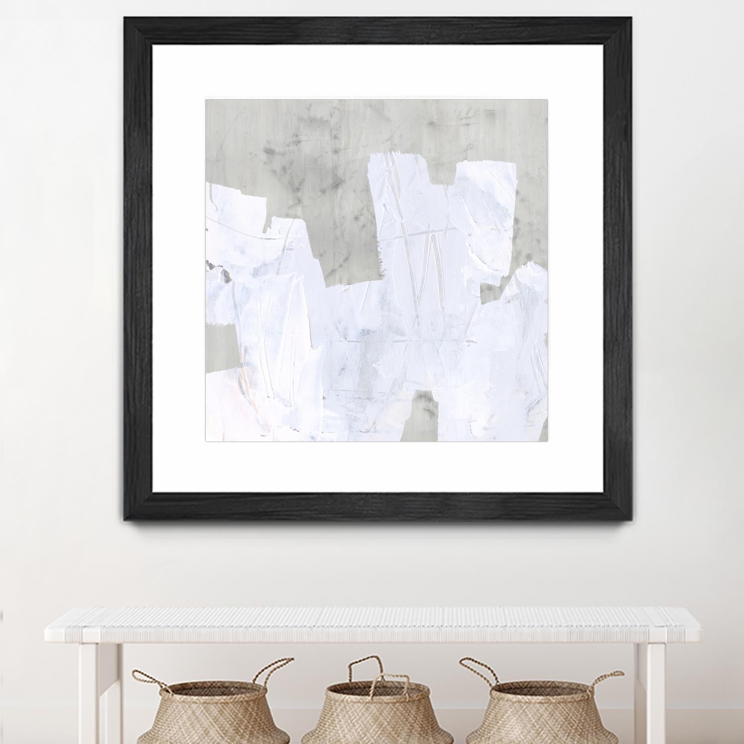 Ice Shield II by June Vess on GIANT ART - white abstract abstract