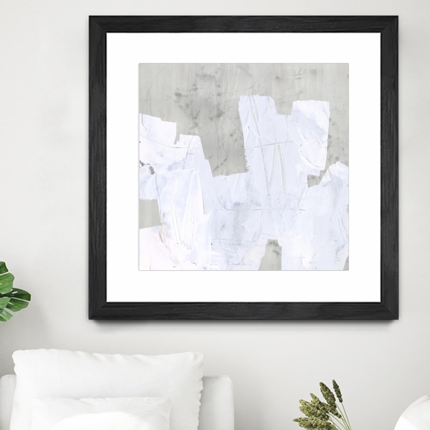 Ice Shield II by June Vess on GIANT ART - white abstract abstract