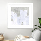 Ice Shield II by June Vess on GIANT ART - white abstract abstract