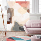 Mesa Prism I by June Vess on GIANT ART - pink abstract abstract