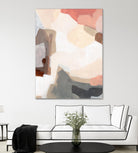Mesa Prism I by June Vess on GIANT ART - pink abstract abstract