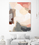 Mesa Prism I by June Vess on GIANT ART - pink abstract abstract
