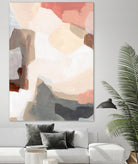 Mesa Prism I by June Vess on GIANT ART - pink abstract abstract