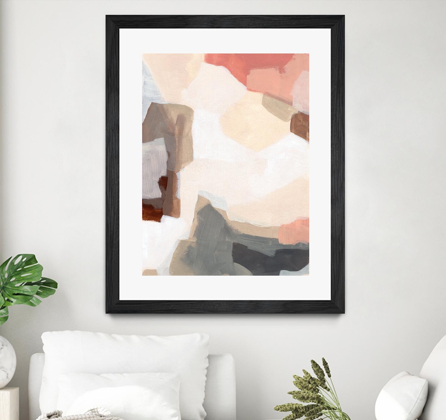 Mesa Prism I by June Vess on GIANT ART - pink abstract abstract