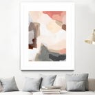 Mesa Prism I by June Vess on GIANT ART - pink abstract abstract