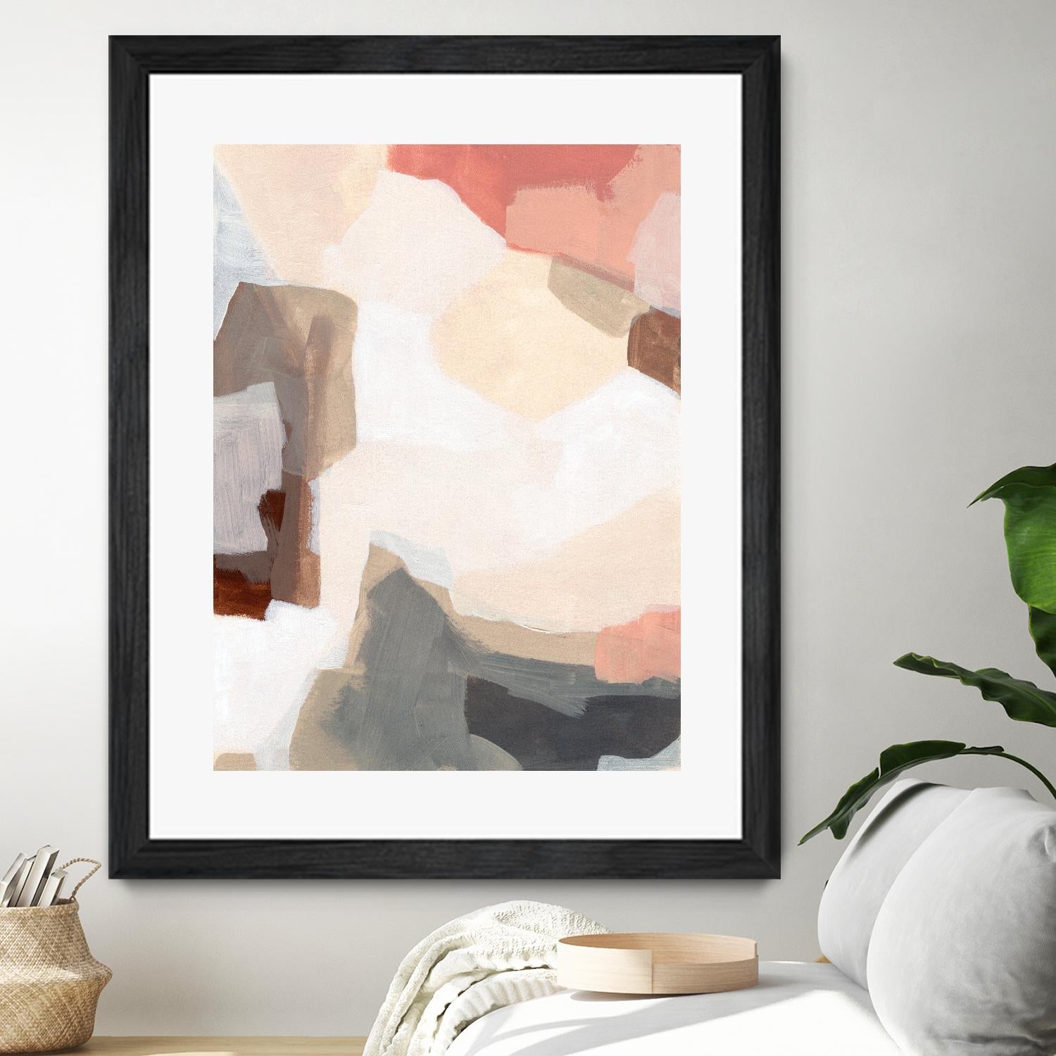 Mesa Prism I by June Vess on GIANT ART - pink abstract abstract