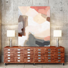 Mesa Prism I by June Vess on GIANT ART - pink abstract abstract