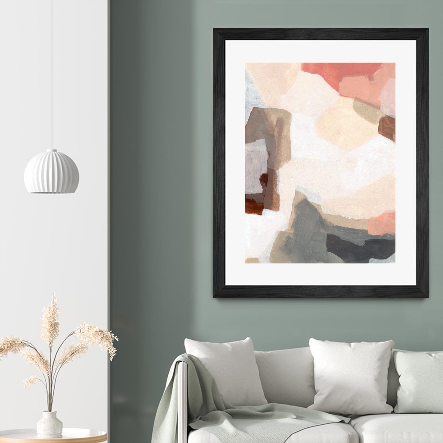 Mesa Prism I by June Vess on GIANT ART - pink abstract abstract