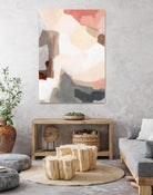 Mesa Prism I by June Vess on GIANT ART - pink abstract abstract