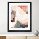 Mesa Prism I by June Vess on GIANT ART - pink abstract abstract