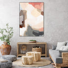 Mesa Prism I by June Vess on GIANT ART - pink abstract abstract