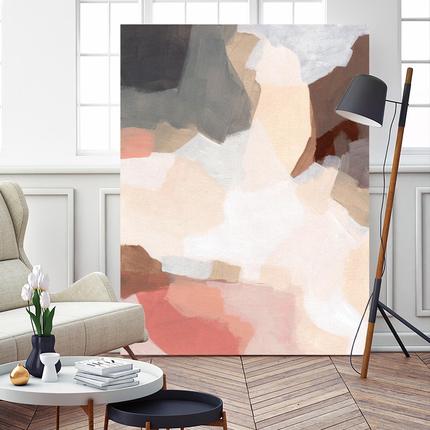 Mesa Prism II by June Vess on GIANT ART - beige abstract abstract