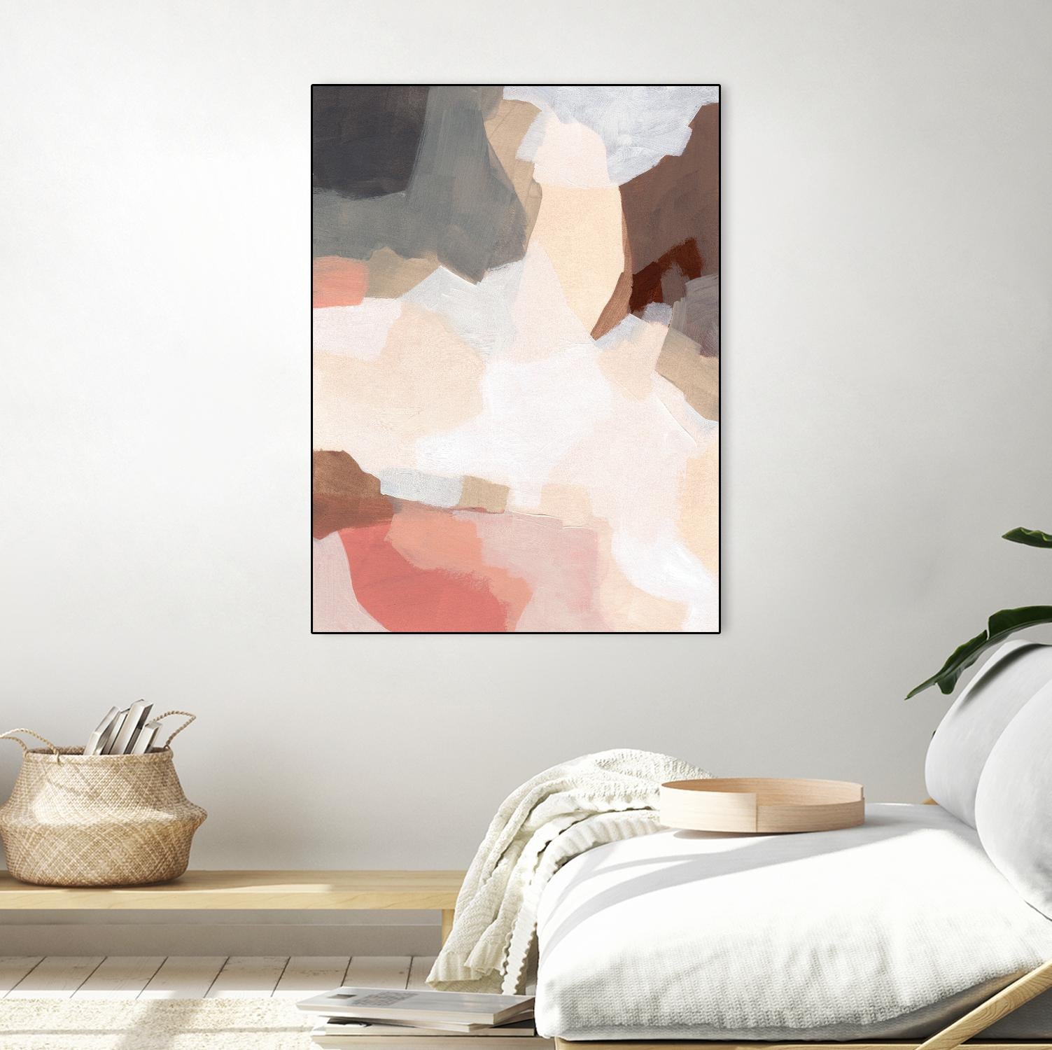 Mesa Prism II by June Vess on GIANT ART - beige abstract abstract