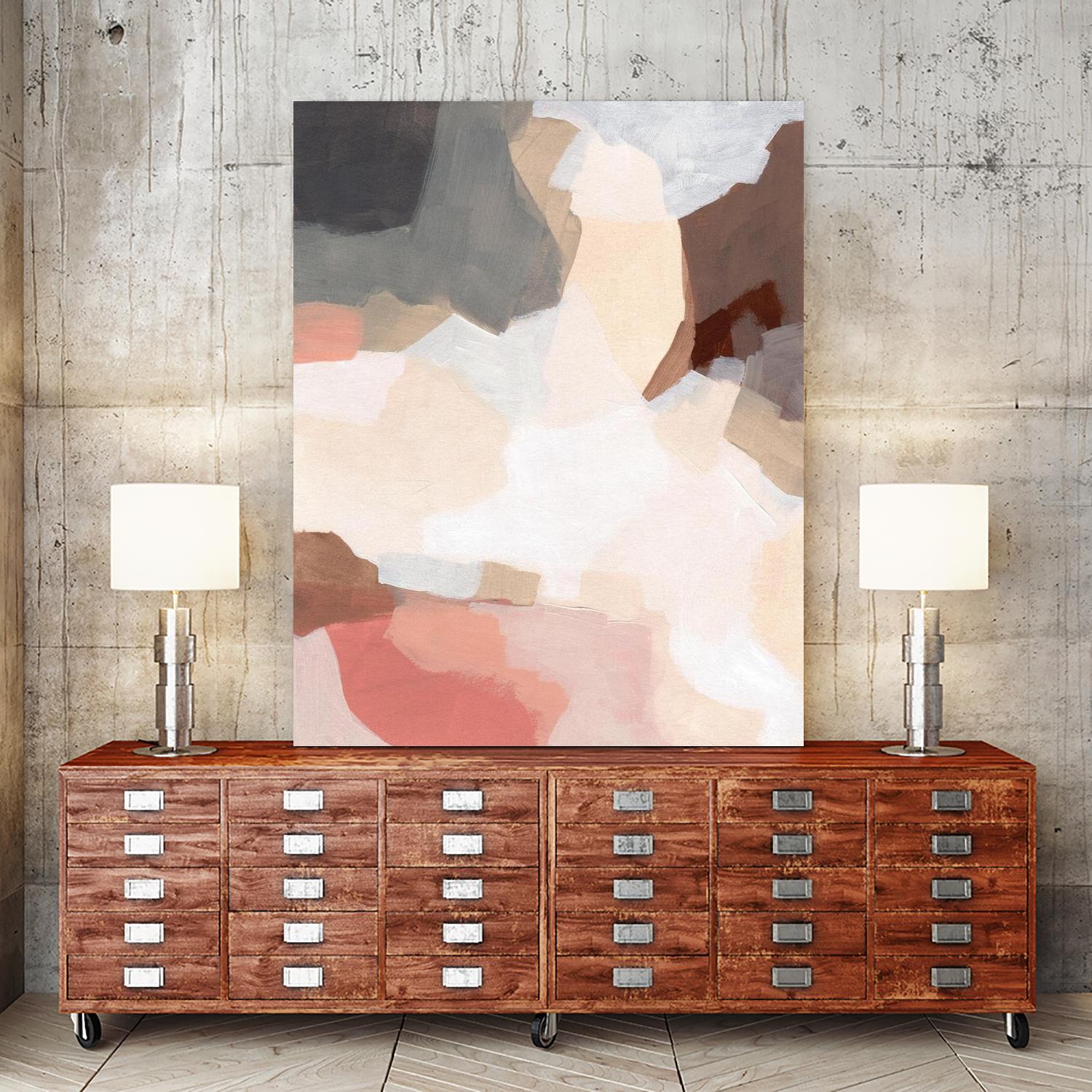 Mesa Prism II by June Vess on GIANT ART - beige abstract abstract