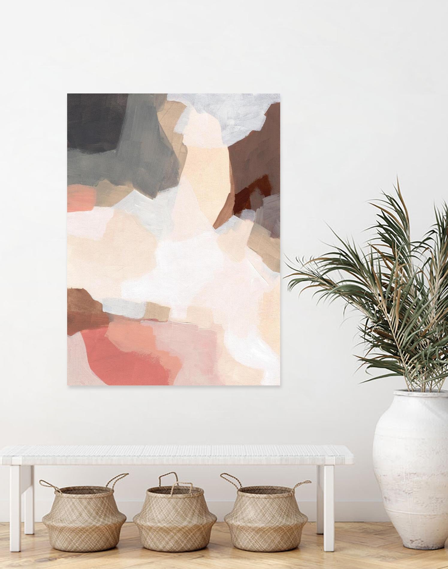 Mesa Prism II by June Vess on GIANT ART - beige abstract abstract