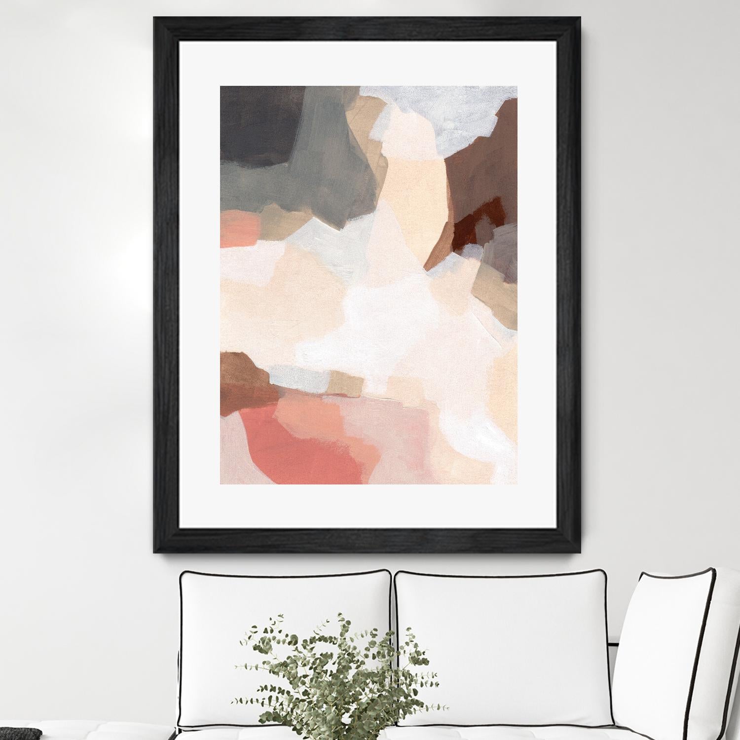 Mesa Prism II by June Vess on GIANT ART - beige abstract abstract