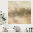 Freeform I by Alonzo Saunders on GIANT ART - beige abstract abstract
