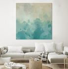 Summer's Calm I by Alonzo Saunders on GIANT ART - beige abstract abstract