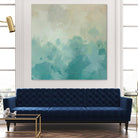 Summer's Calm I by Alonzo Saunders on GIANT ART - beige abstract abstract