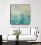 Summer's Calm I by Alonzo Saunders on GIANT ART - beige abstract abstract