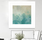 Summer's Calm I by Alonzo Saunders on GIANT ART - beige abstract abstract