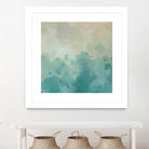 Summer's Calm I by Alonzo Saunders on GIANT ART - beige abstract abstract