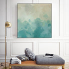 Summer's Calm I by Alonzo Saunders on GIANT ART - beige abstract abstract