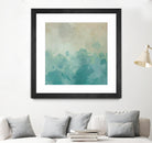 Summer's Calm I by Alonzo Saunders on GIANT ART - beige abstract abstract